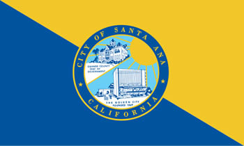 flag of Santa Ana, CA