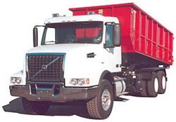 truck for rolloff-dumpster rentals in Santa Ana, California